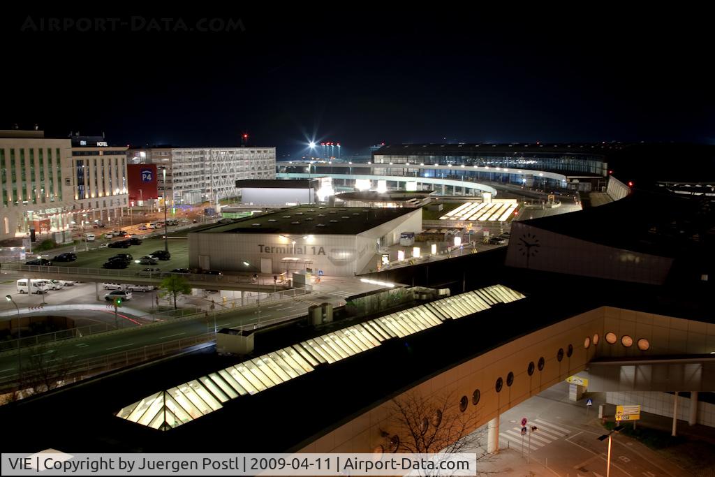 Vienna International Airport, Vienna Austria (VIE) - Terminal 1A (for LCC), and ramp for visitors, pax and taxi