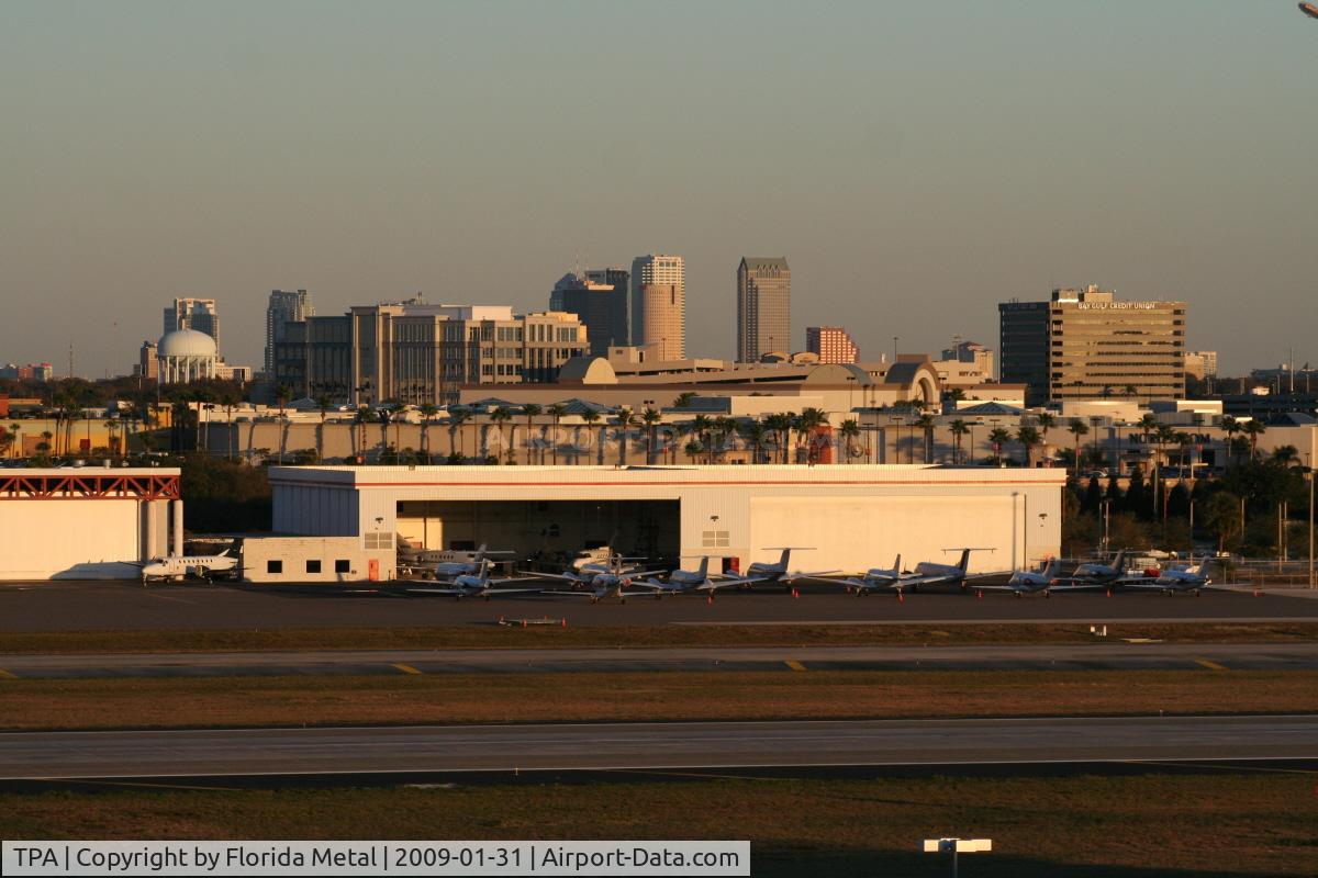 Tampa International Airport (TPA) - Tampa view