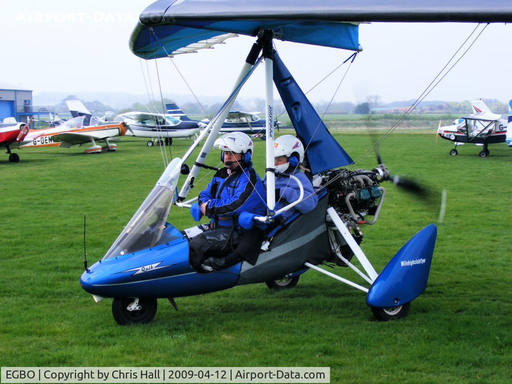 Wolverhampton Airport, Wolverhampton, England United Kingdom (EGBO) - microlight at Halfpenny Green
