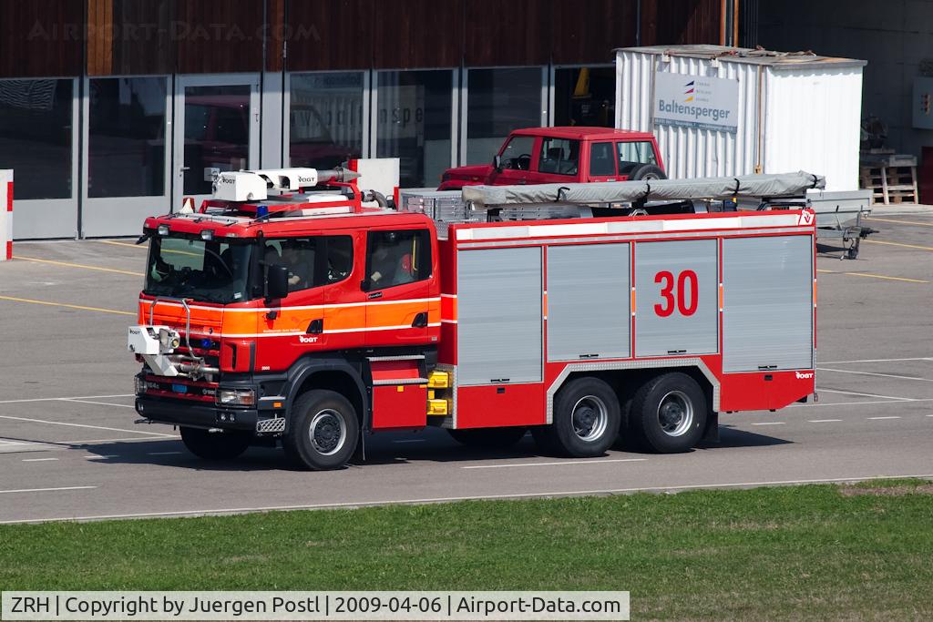 Zurich International Airport, Zurich Switzerland (ZRH) - airport firefighters
