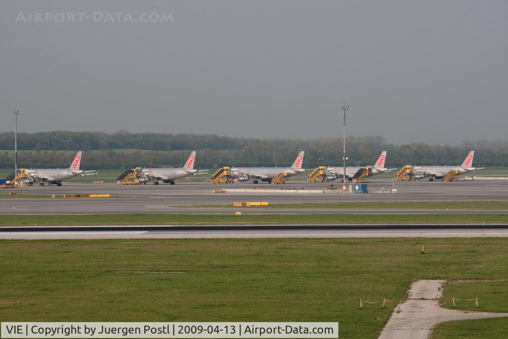 Vienna International Airport, Vienna Austria (VIE) - fleet of Niki airline