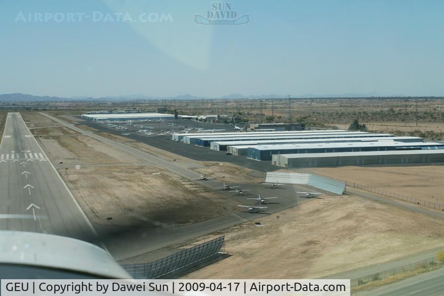 Glendale Municipal Airport (GEU) - 7 traffic holding short