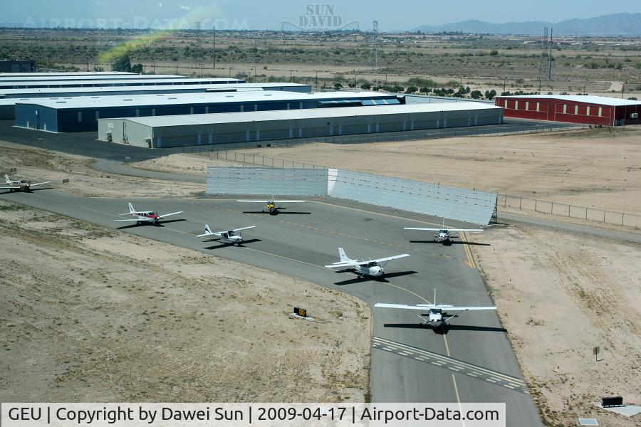 Glendale Municipal Airport (GEU) - holding short