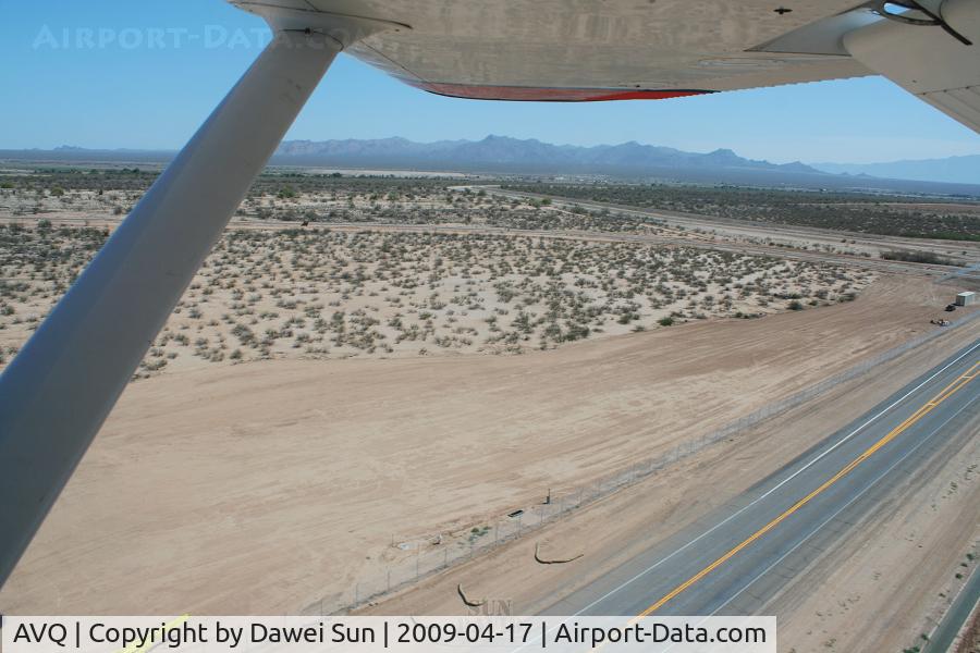 Marana Regional Airport (AVQ) - Short final Rwy 30