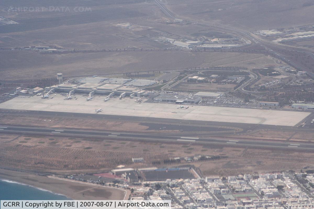 Arrecife Airport (Lanzarote Airport), Arrecife Spain (GCRR) - downwind to Lanzarote,  Arrecife