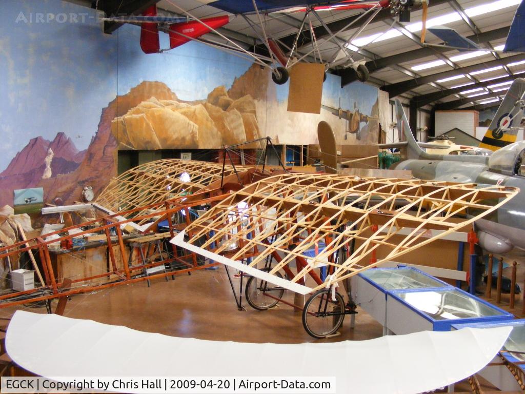 Caernarfon Airport, Caernarfon, Wales United Kingdom (EGCK) - on display at Caernarfon Airworld