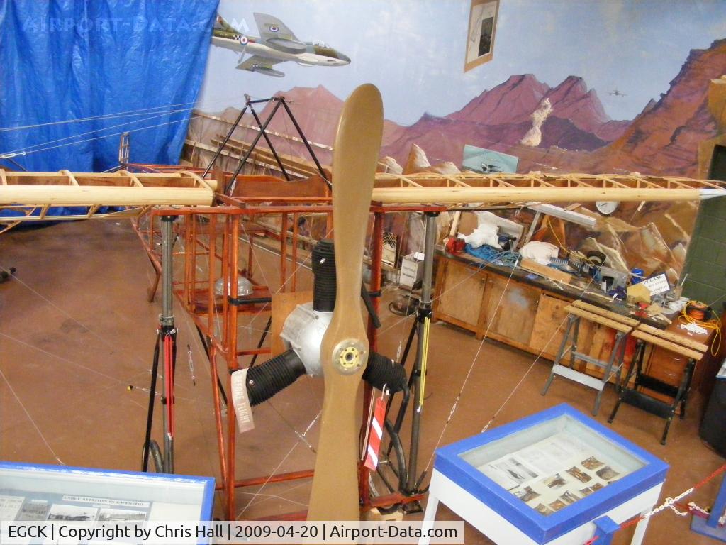 Caernarfon Airport, Caernarfon, Wales United Kingdom (EGCK) - on display at Caernarfon Airworld