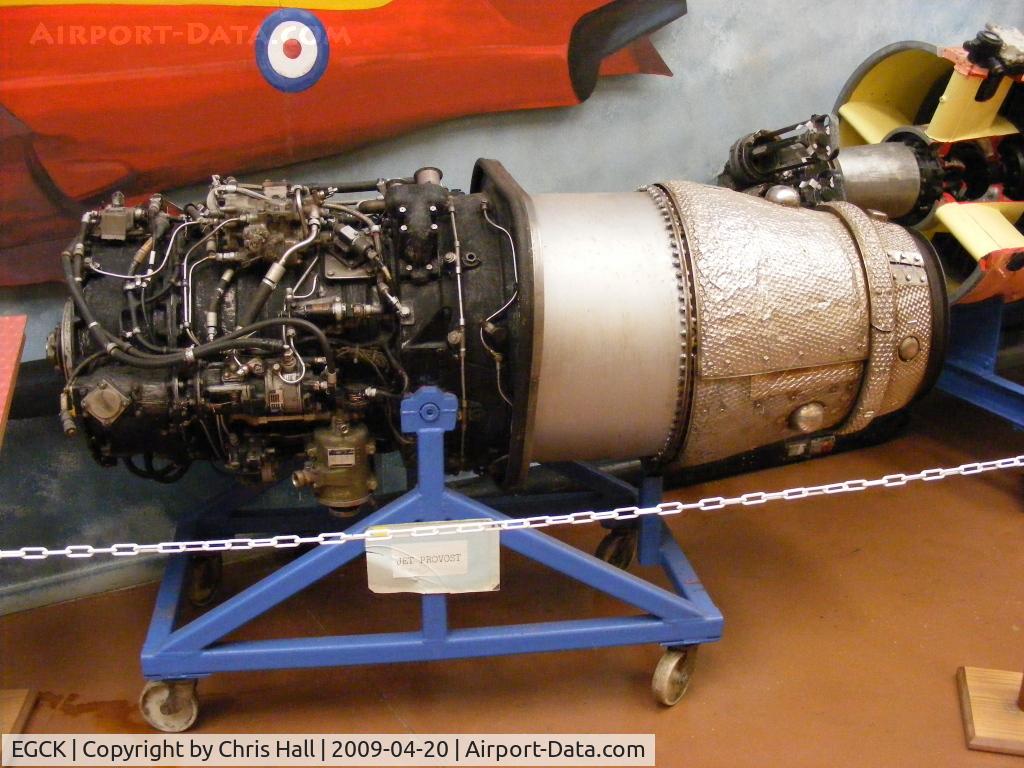 Caernarfon Airport, Caernarfon, Wales United Kingdom (EGCK) - Armstrong Siddeley Viper jet engine at Caernarfon Airworld