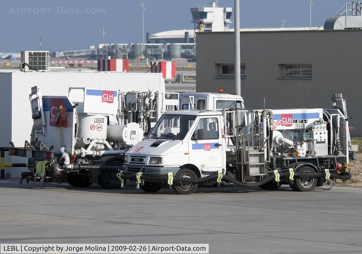 Barcelona International Airport, Barcelona Spain (LEBL) - Jet A-1 fuel.