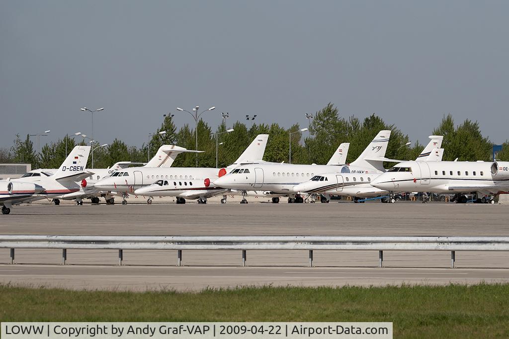 Vienna International Airport, Vienna Austria (LOWW) - Overview of GAC West