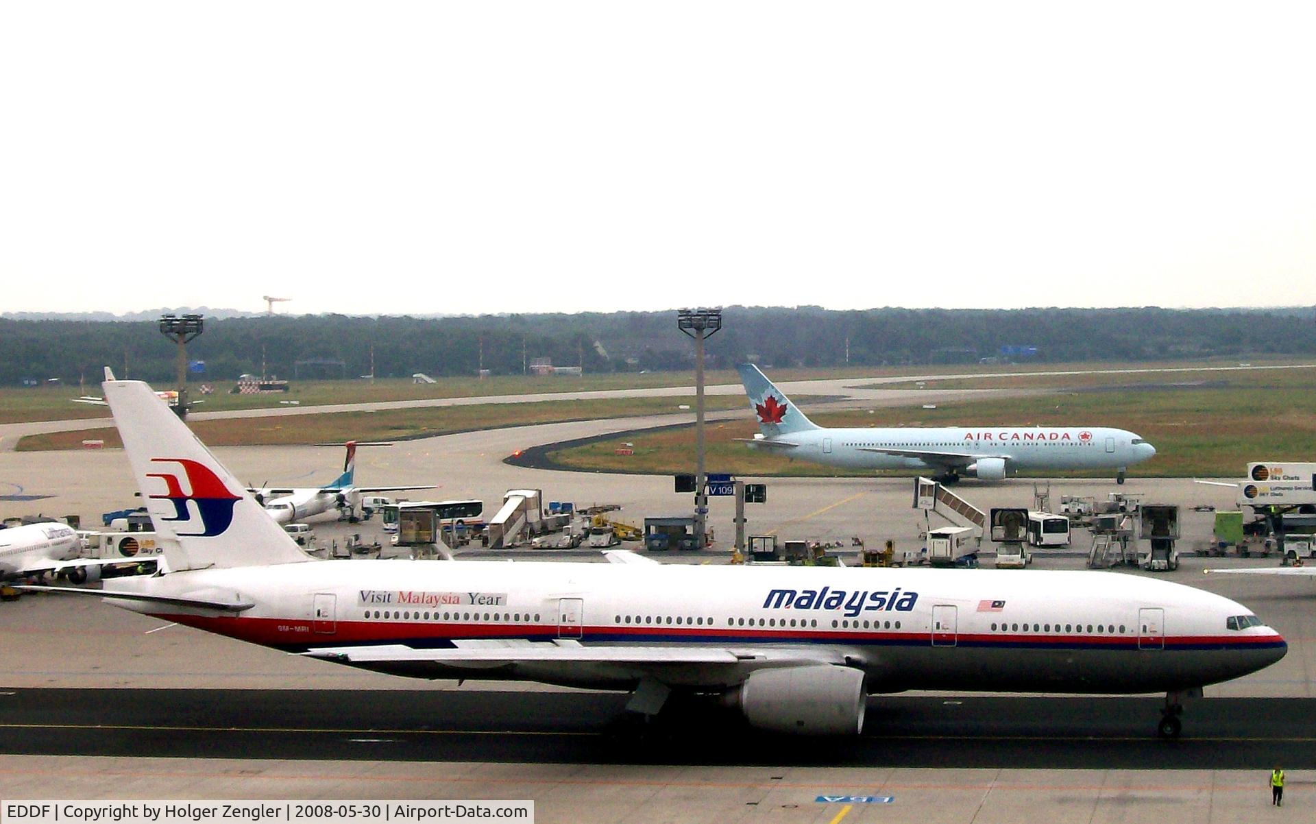 Frankfurt International Airport, Frankfurt am Main Germany (EDDF) - Far west comes, far east goes......