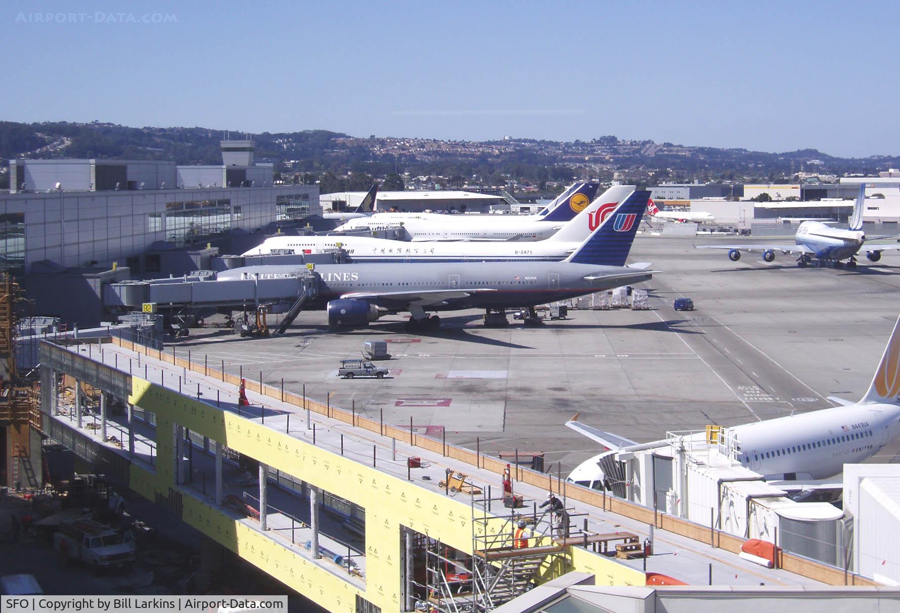San Francisco International Airport (SFO) - International gates Sept 2008.