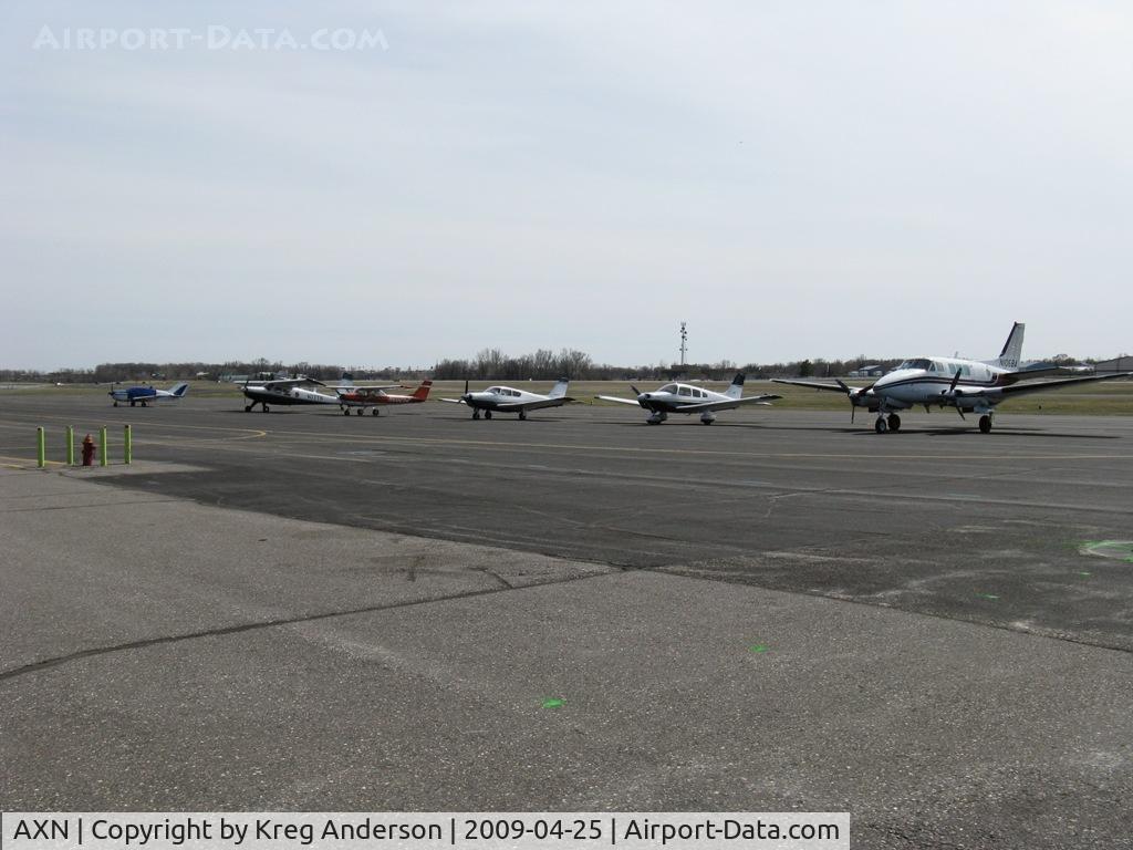 Chandler Field Airport (AXN) - Ramp on 4/25/09