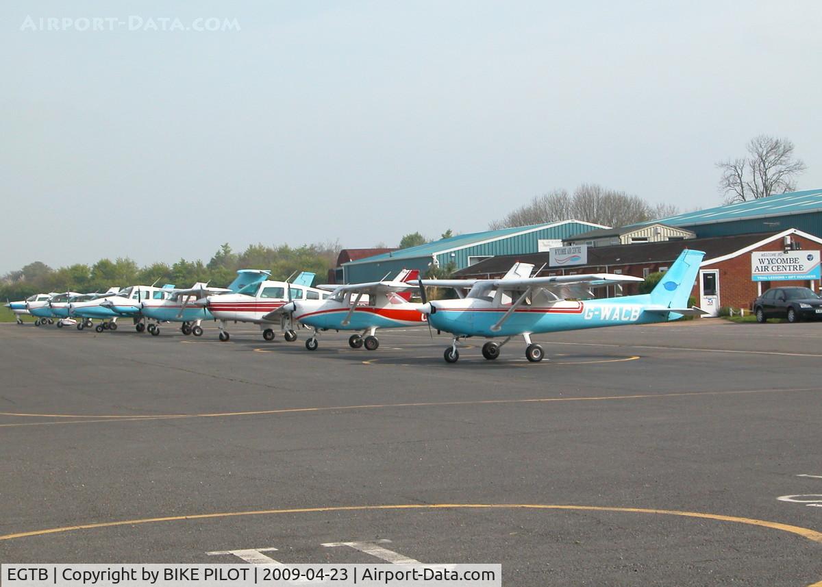 Wycombe Air Park/Booker Airport, High Wycombe, England United Kingdom (EGTB) - PART OF THE WYCOMBE AIR CENTRE FLEET