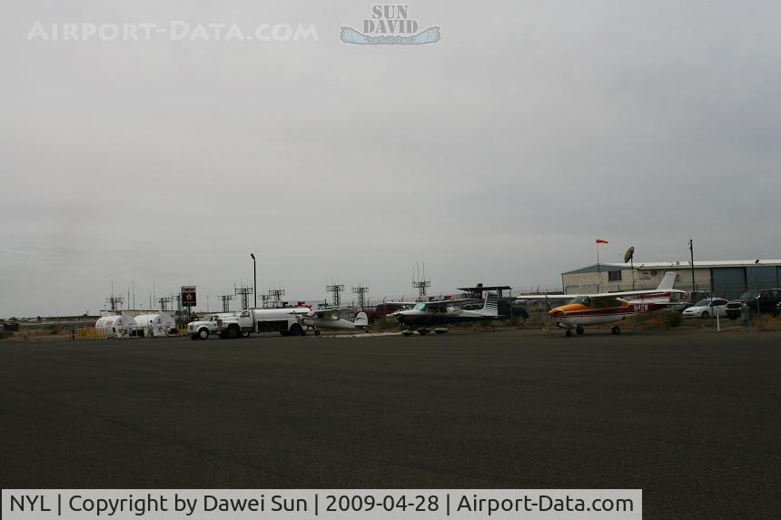 Yuma Mcas/yuma International Airport (NYL) - care flight ramp