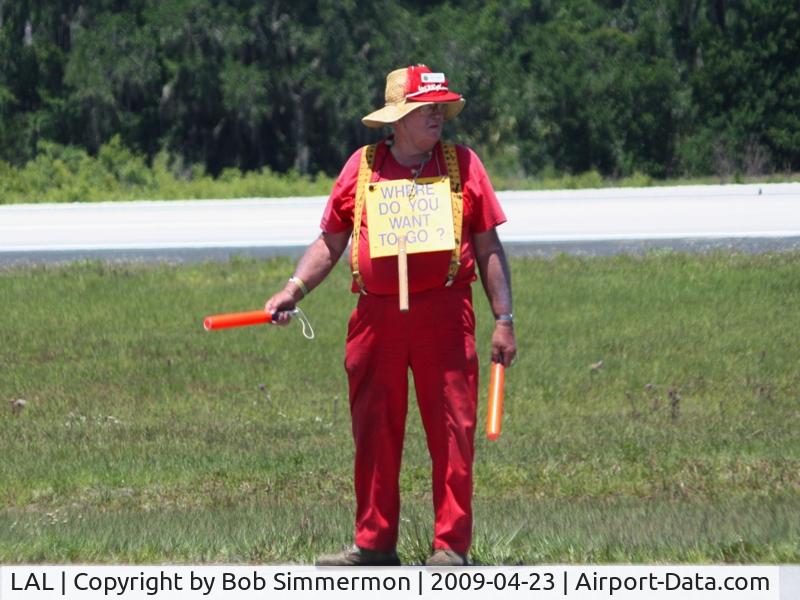 Lakeland Linder Regional Airport (LAL) - Ground Controller at Sun N Fun 2009 - Lakeland, Florida