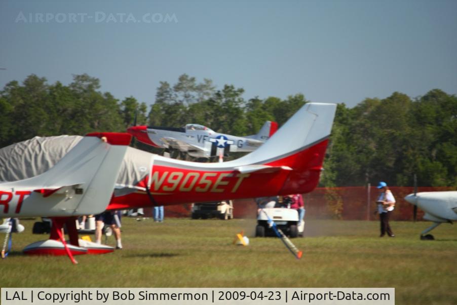 Lakeland Linder Regional Airport (LAL) - Rides in a P-51 (N10601) at Sun N Fun 2009 - Lakeland, Florida