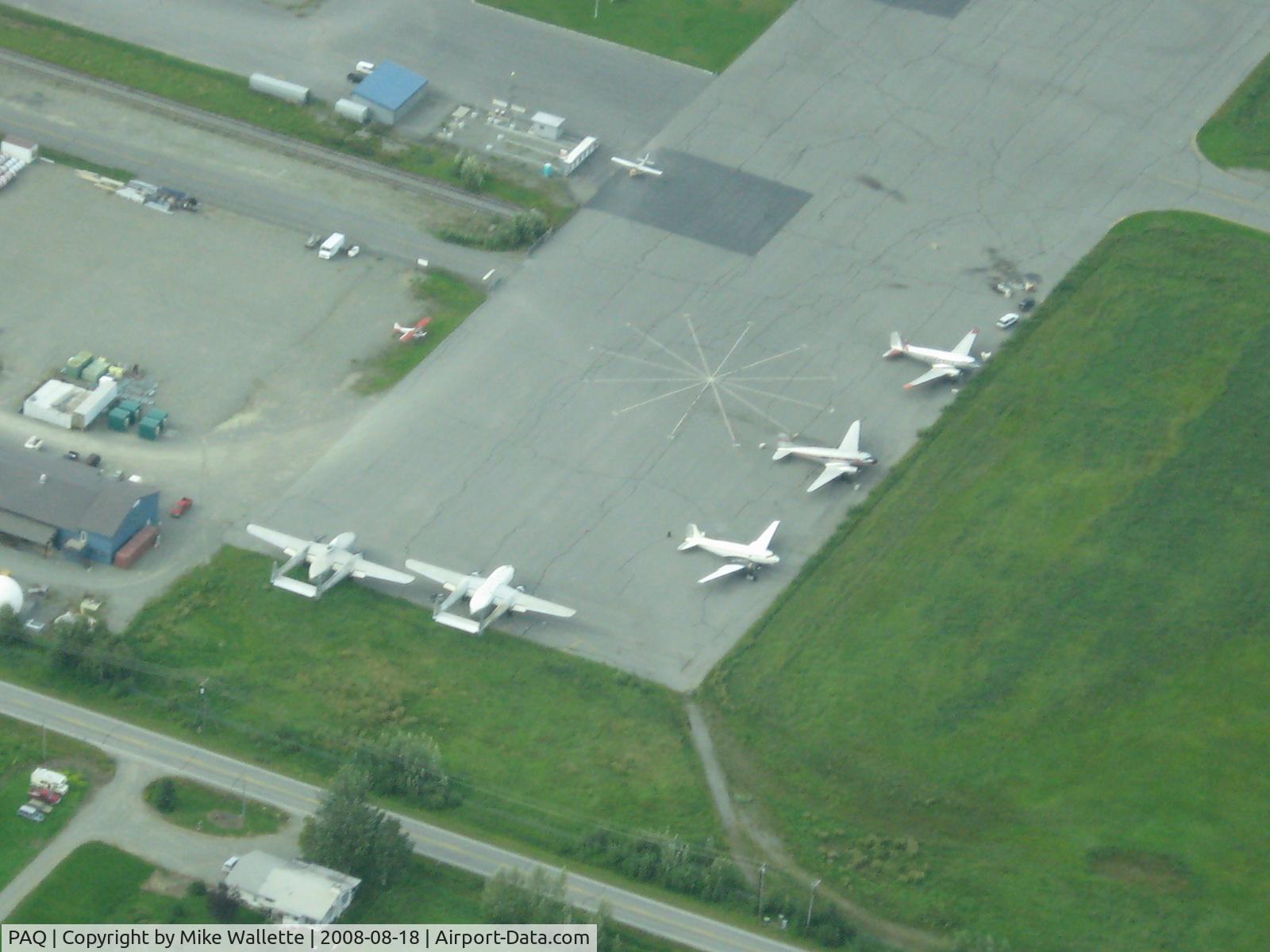 Palmer Municipal Airport (PAQ) - Classic airplanes on the ramp at Palmer