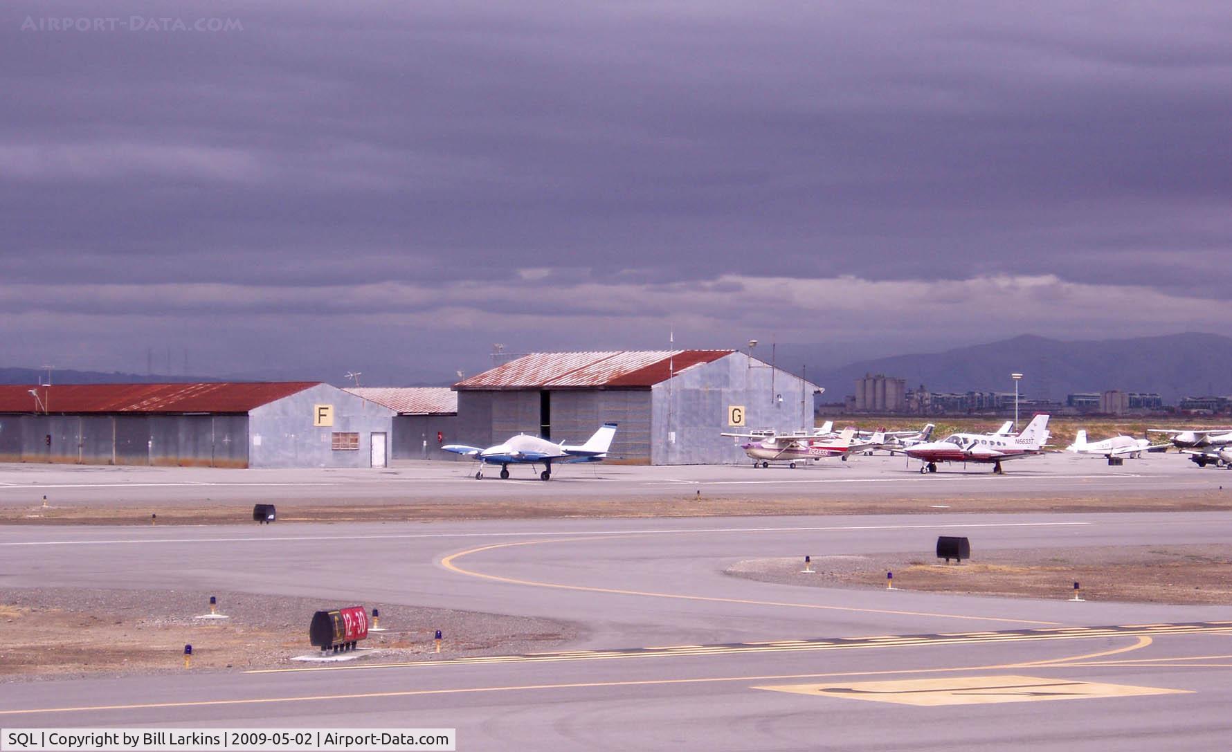 San Carlos Airport (SQL) - Panorama 4 of 4.