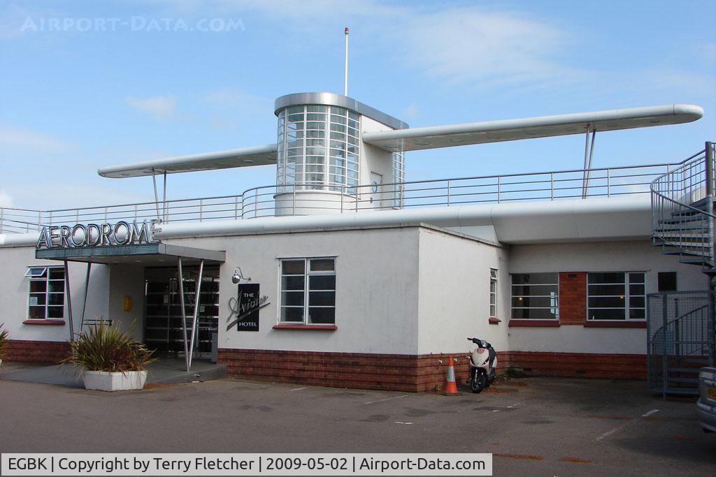 Sywell Aerodrome Airport, Northampton, England United Kingdom (EGBK) - Sywell Aerodrome - Host venue for the 2009 Luscombe and Cessna Classic Weekend