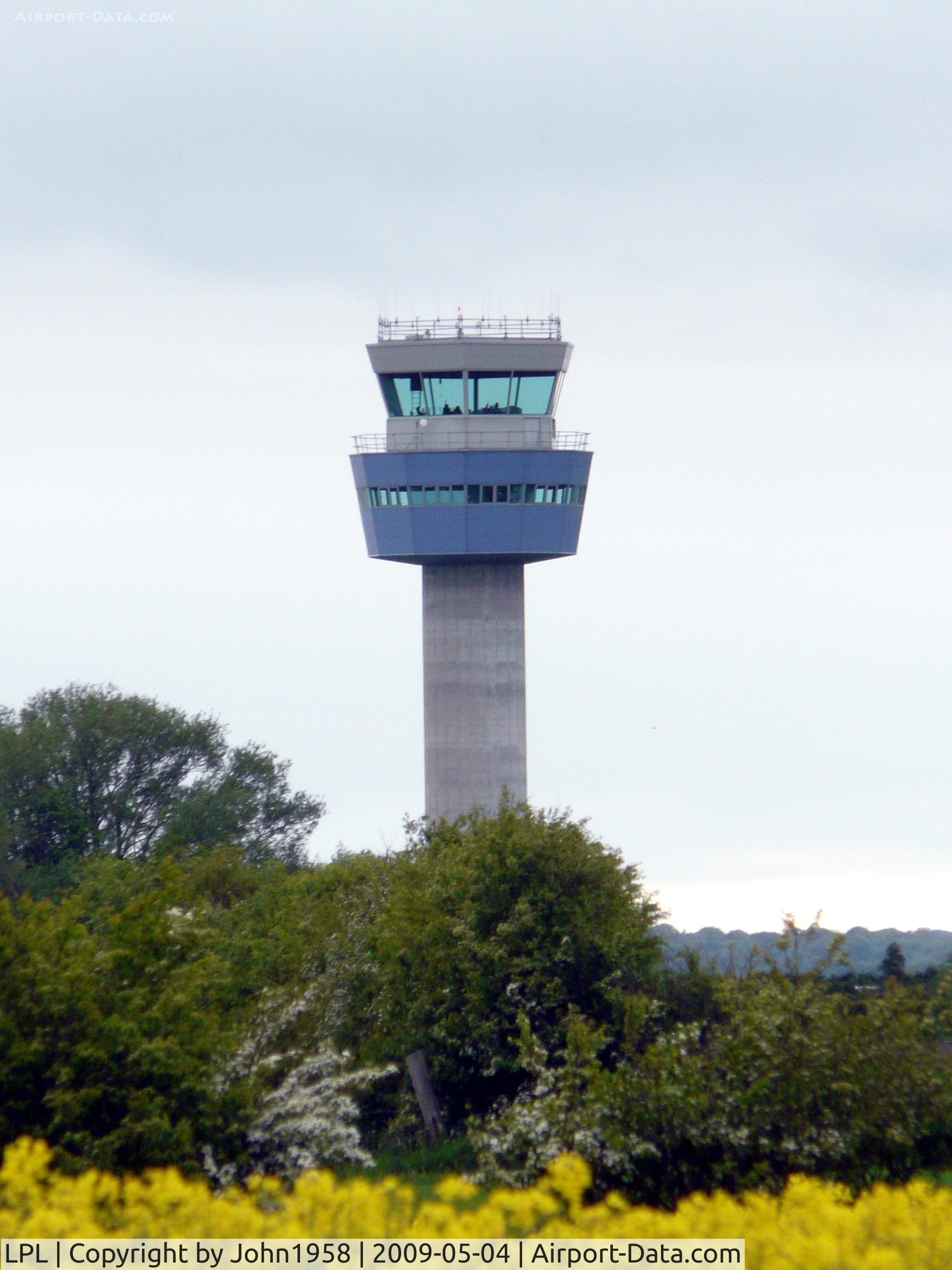 Liverpool John Lennon Airport, Liverpool, England United Kingdom (LPL) - The new tower at Liverpool John Lennon Airport