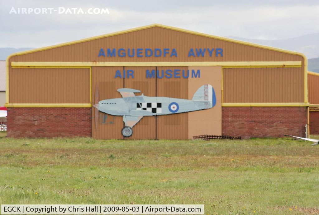 Caernarfon Airport, Caernarfon, Wales United Kingdom (EGCK) - Caernarfon Airworld Museum