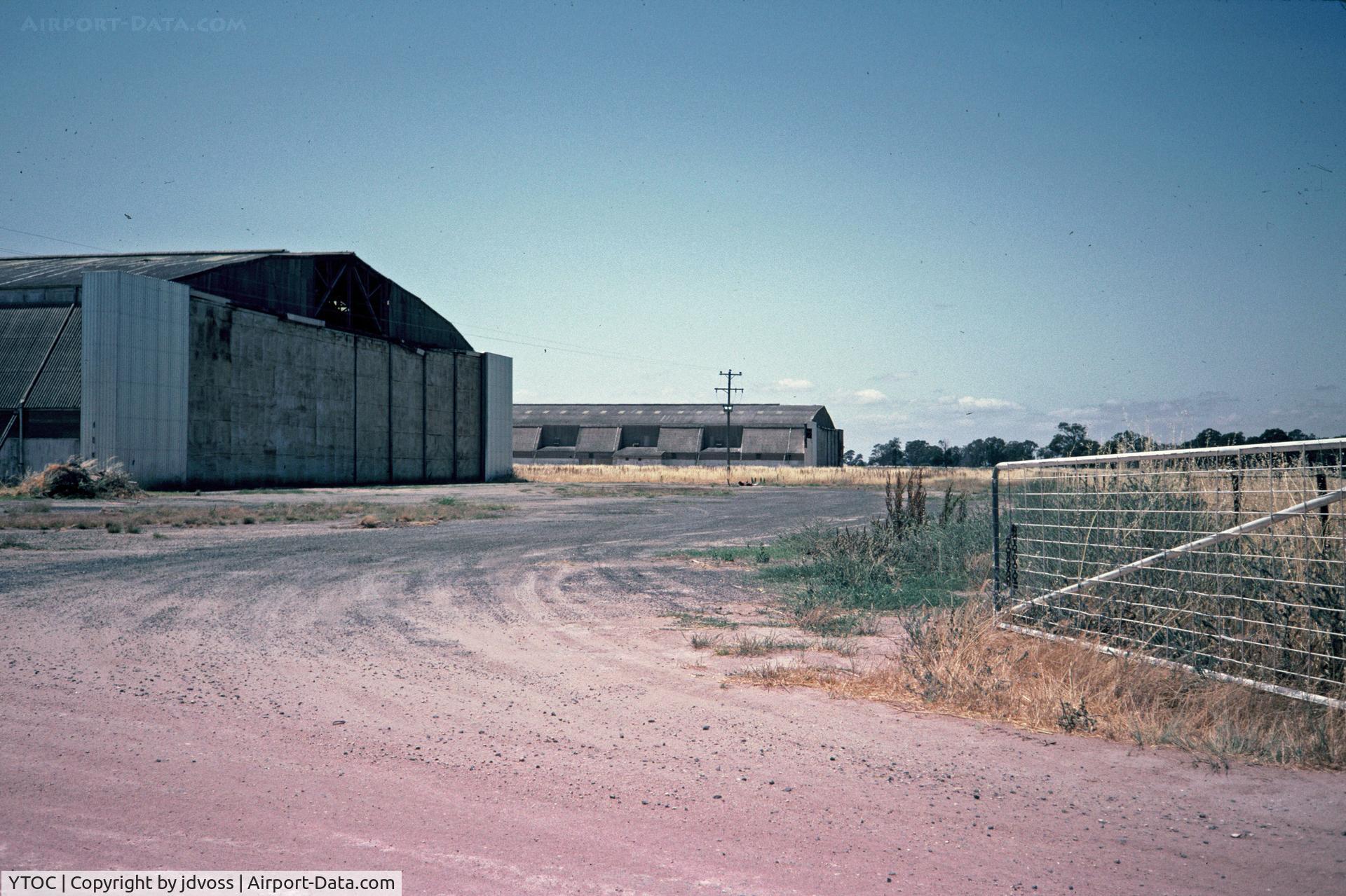 Tocumwal Airport, Tocumwal, New South Wales Australia (YTOC) - Another view of wartime hangars
