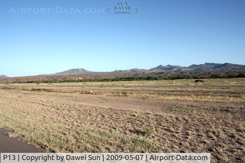 San Carlos Apache Airport (P13) - ramp of San Carlos Apache airport(P13)