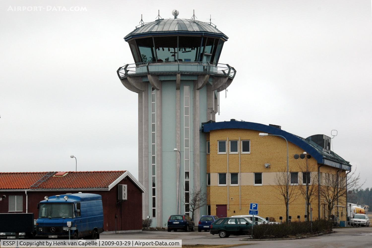 Kungsängen Airport, Norrköping Sweden (ESSP) - The tower of Norrköping Kungsängen airport, Sweden