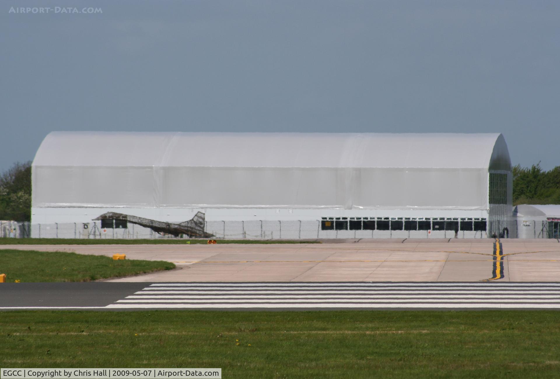 Manchester Airport, Manchester, England United Kingdom (EGCC) - The new 'hangar' that now houses Concorde G-BOAC