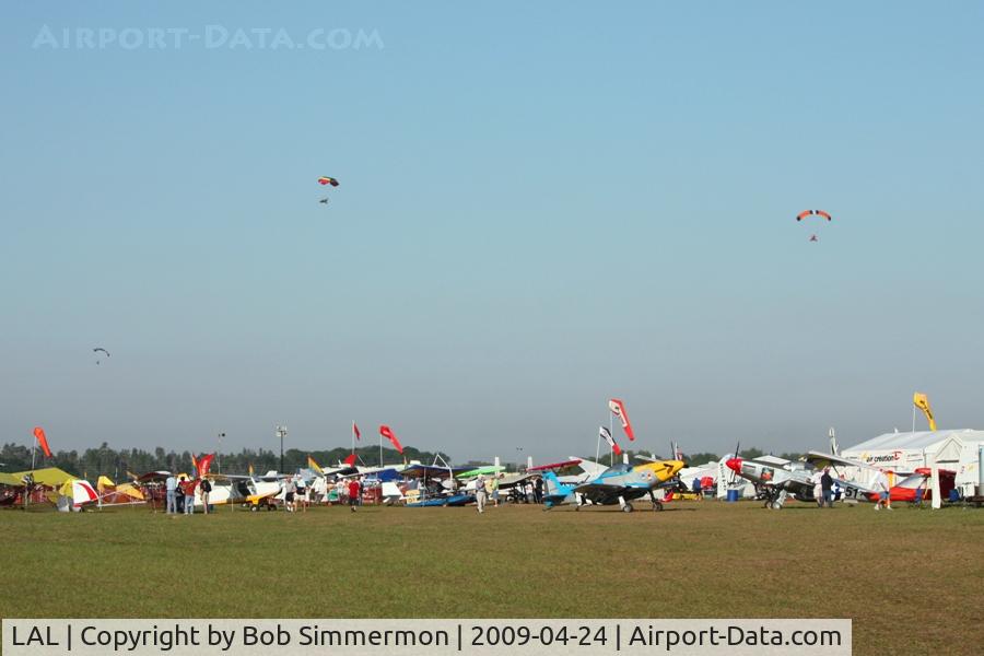 Lakeland Linder Regional Airport (LAL) - Ultralight grounds at Sun N Fun 2009 - Lakeland, Florida
