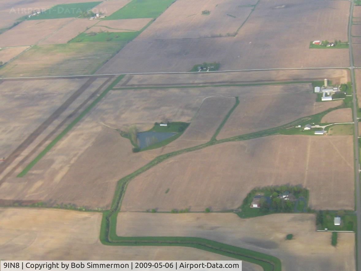 Green Field Airport (9IN8) - Looking east from 2500'