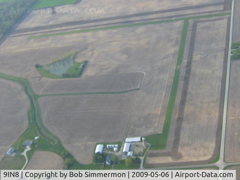 Green Field Airport (9IN8) - Looking NNW from 2500'