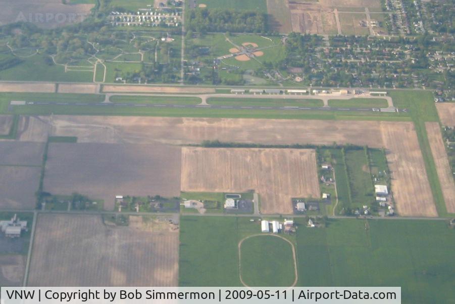 Van Wert County Airport (VNW) - Looking north from 10,000'