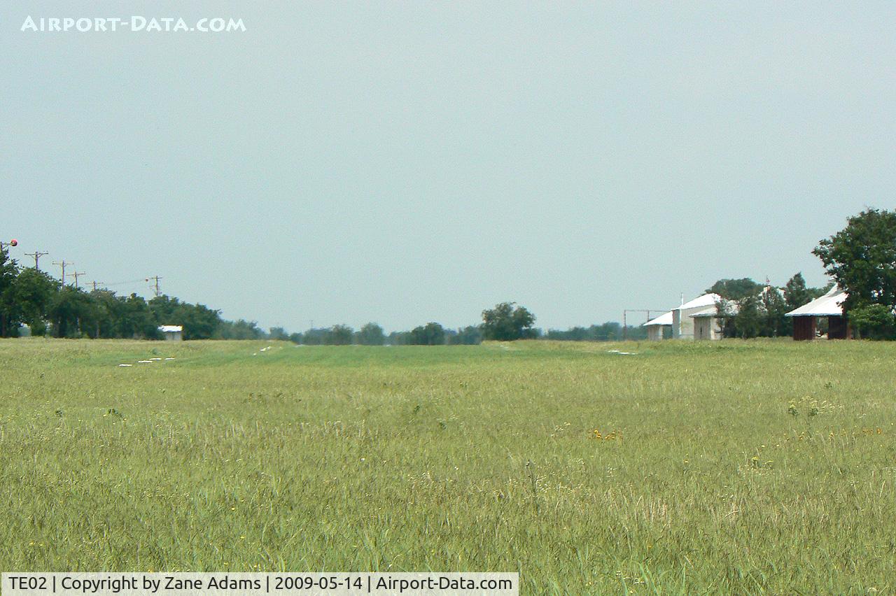 Aresti Aerodrome Airport (TE02) - Looking west at Aresti Aerodrome - Godley, TX