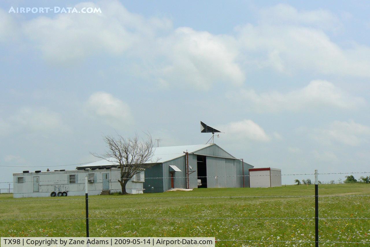 Hawkins Private Airport (TX98) - Hawkins Pirvate Airport hanger