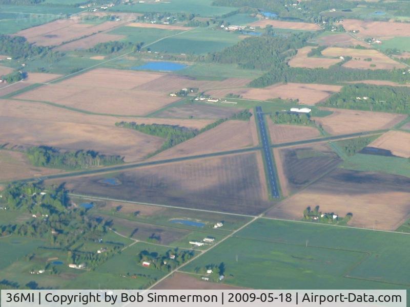 36MI Airport - Looking SW from 4500'