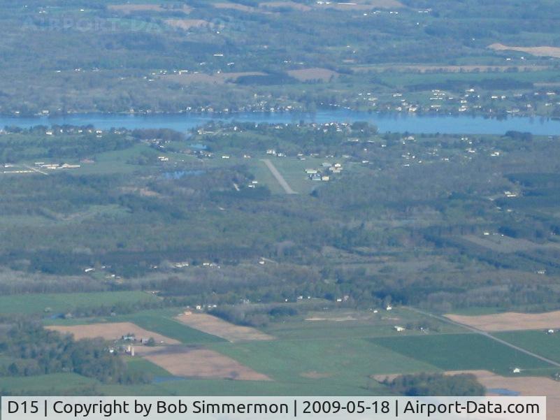 Lake Isabella - Cal Brewer Memorial Airport (D15) - Looking NW from about 5 miles away.