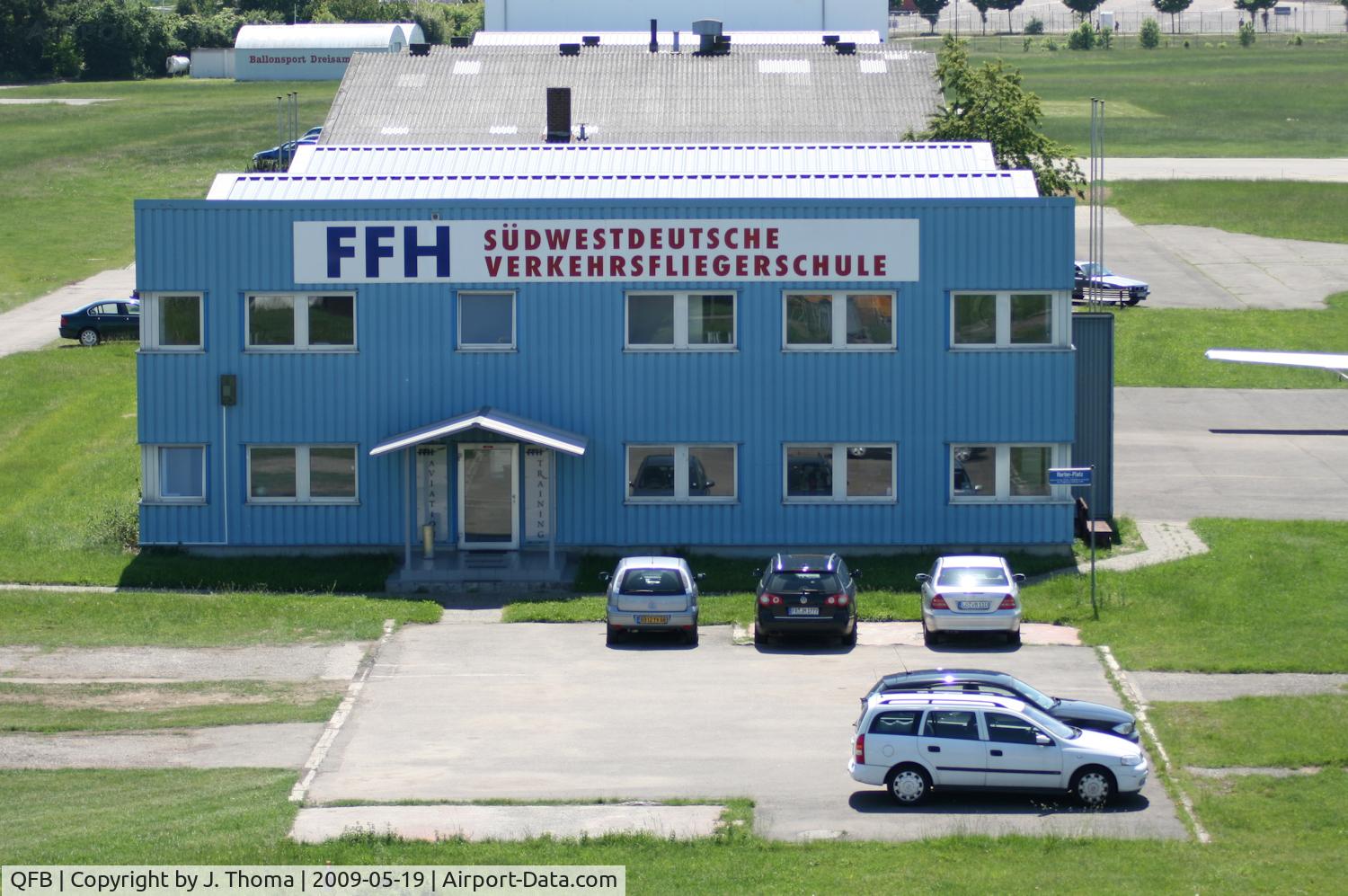 Flugplatz Freiburg Airfield Airport, Freiburg/Breisgau, Baden-Württemberg Germany (QFB) - Southwest german air traffic pilots school