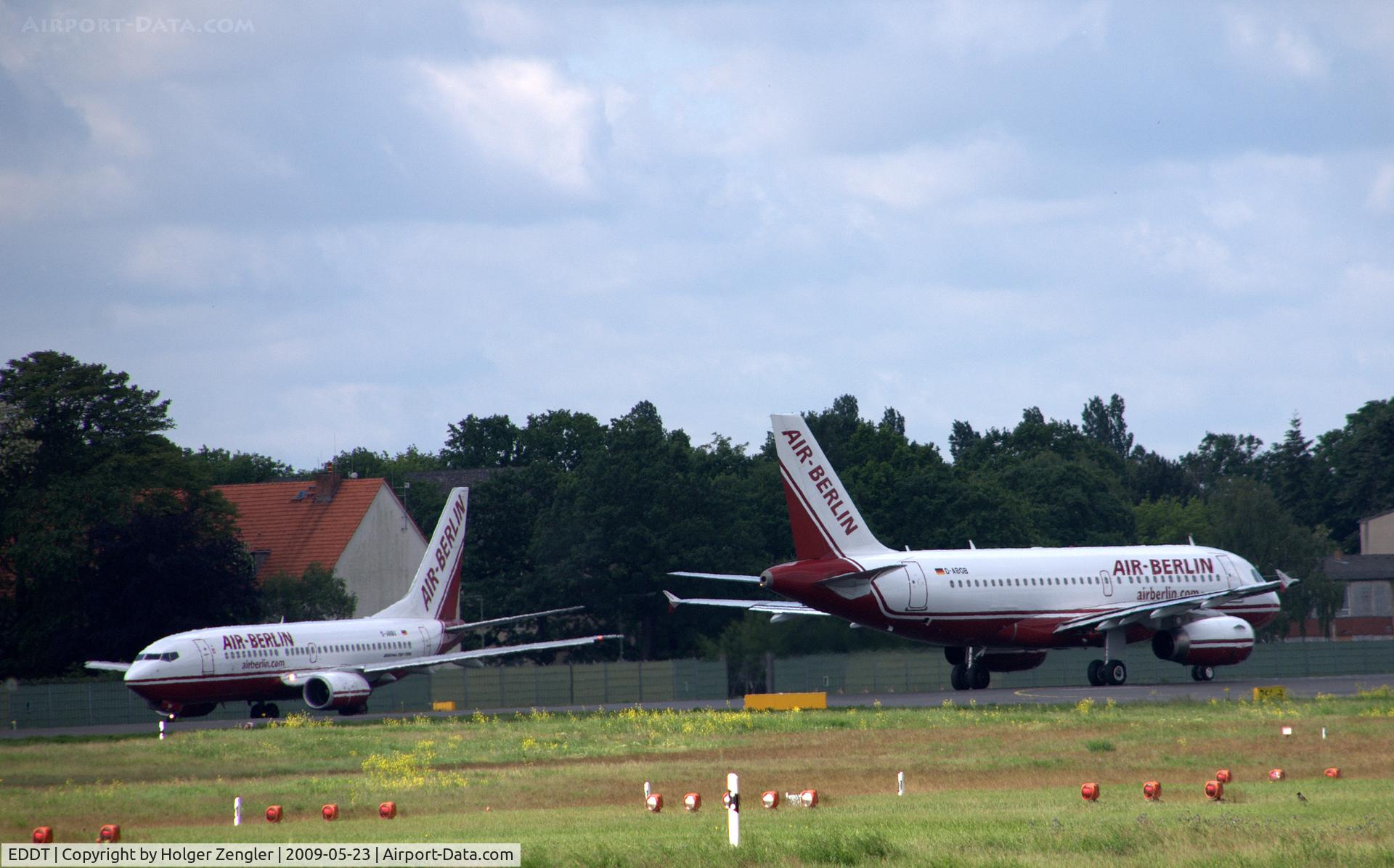 Tegel International Airport (closing in 2011), Berlin Germany (EDDT) - One for Nuremburg and one for Saarbrucken