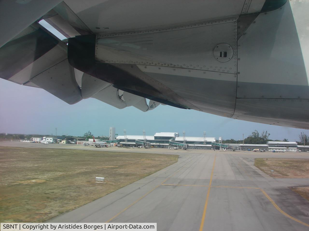 Augusto Severo International Airport, Natal, Rio Grande do Norte Brazil (SBNT) - Landing from Fernando de Noronha 
