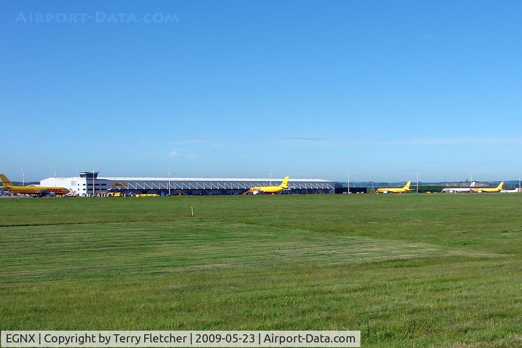 Nottingham East Midlands Airport, East Midlands, England United Kingdom (EGNX) - East Midlands DHL Cargo Centre