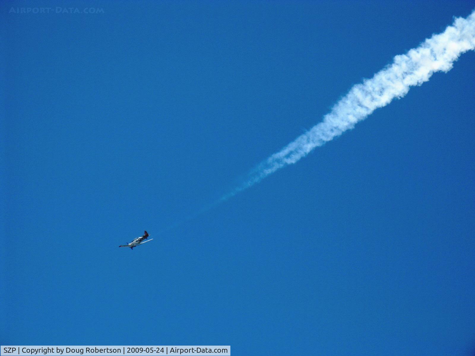 Santa Paula Airport (SZP) - The Condor Squadron 'Missing Man' departs formation