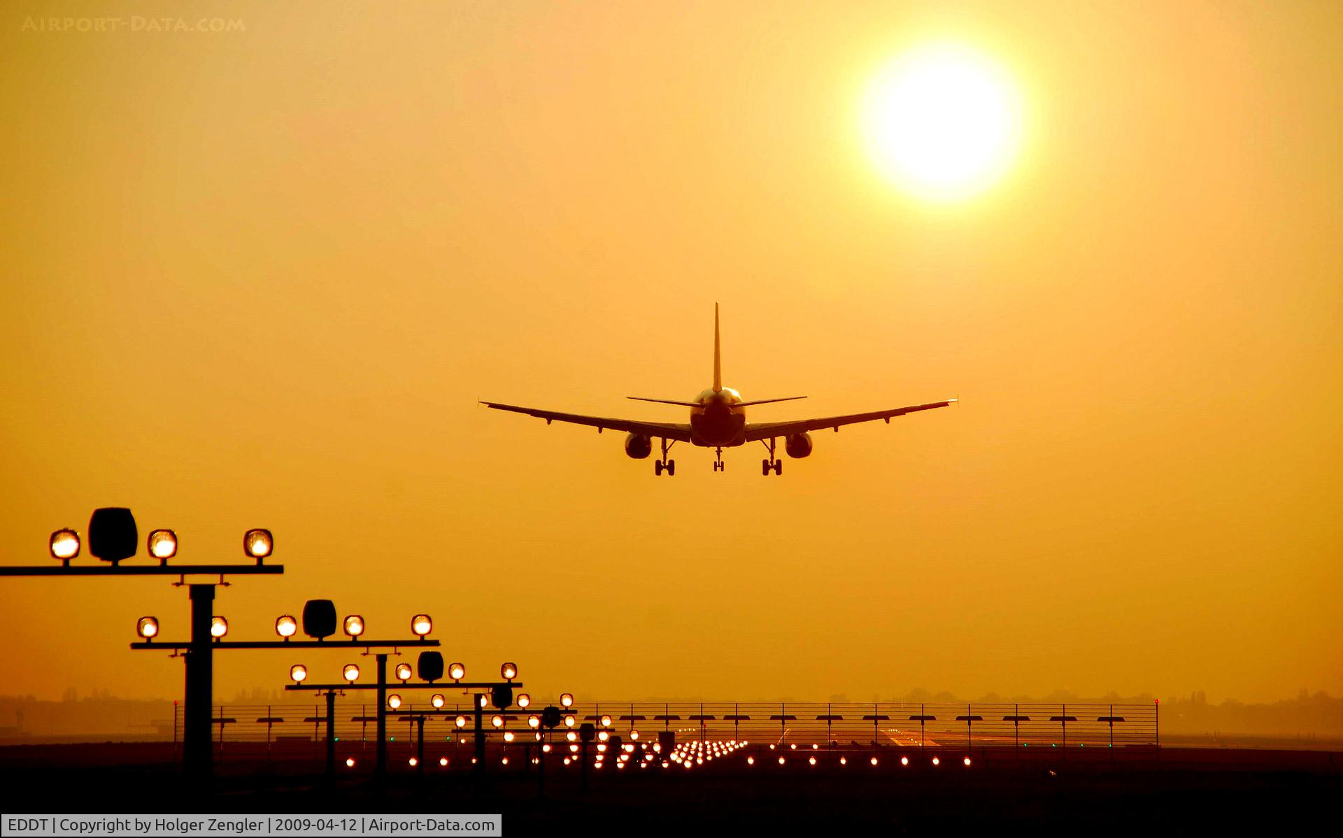 Tegel International Airport (closing in 2011), Berlin Germany (EDDT) - A quarter past sunrise at TXL