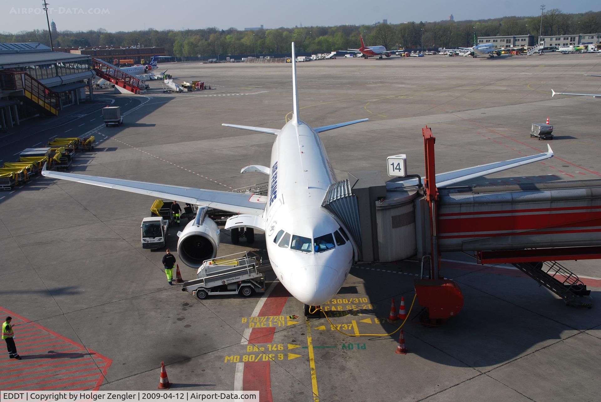 Tegel International Airport (closing in 2011), Berlin Germany (EDDT) - Business at gate 14 