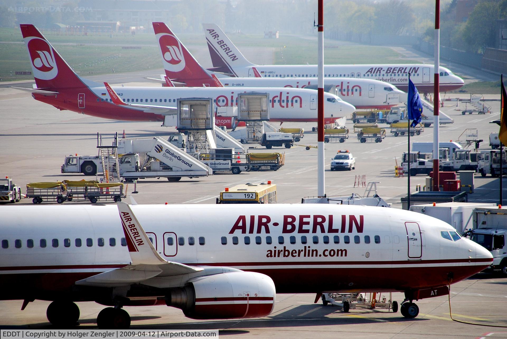 Tegel International Airport (closing in 2011), Berlin Germany (EDDT) - At AIR BERLIN homebase