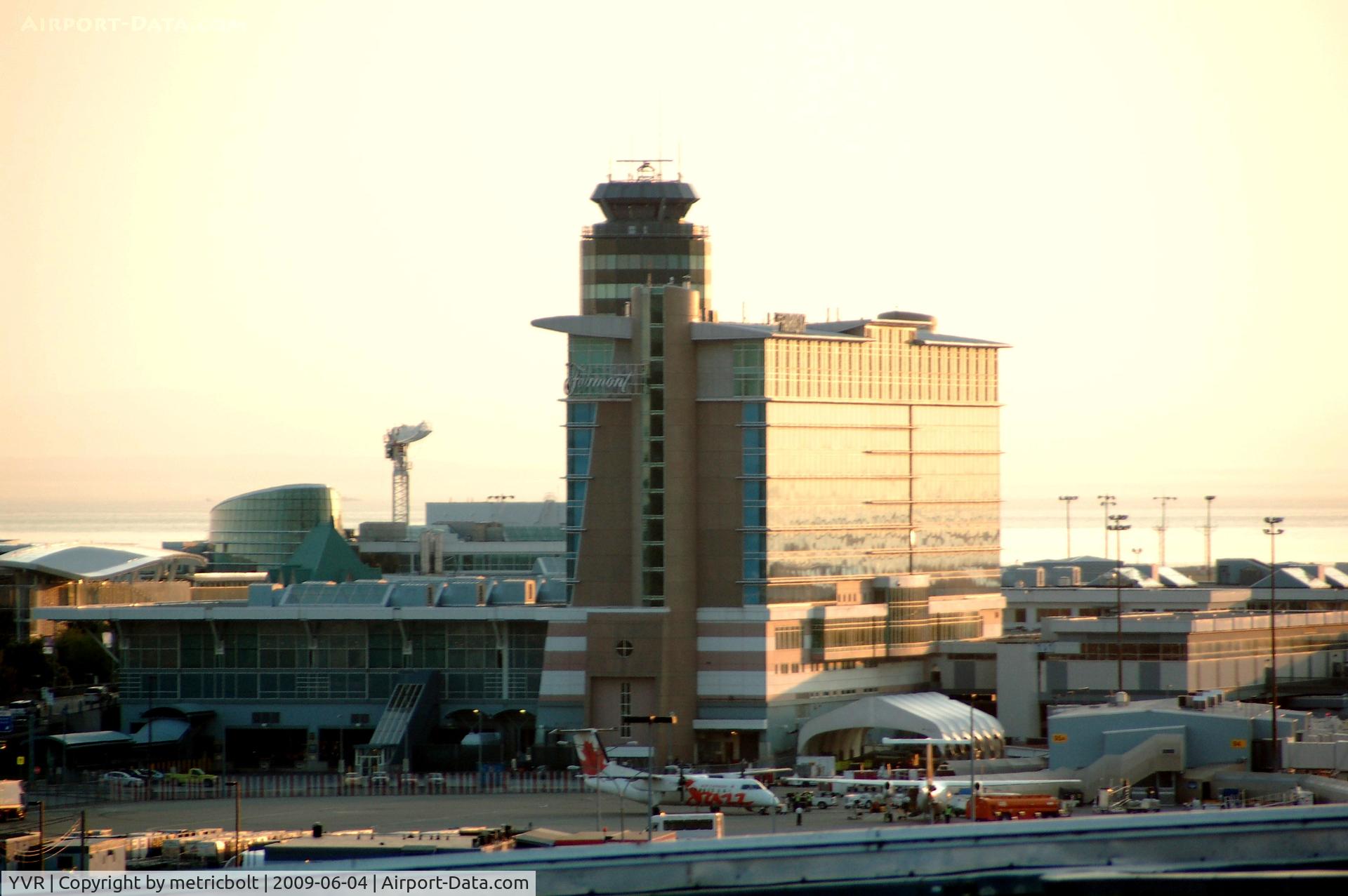 Vancouver International Airport, Vancouver, British Columbia Canada (YVR) - sunset at YVR