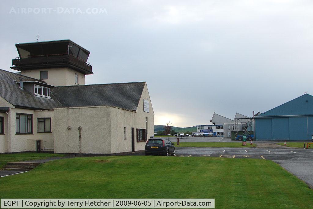 Perth Airport (Scotland), Perth, Scotland United Kingdom (EGPT) - Sunrise at Perth Airport