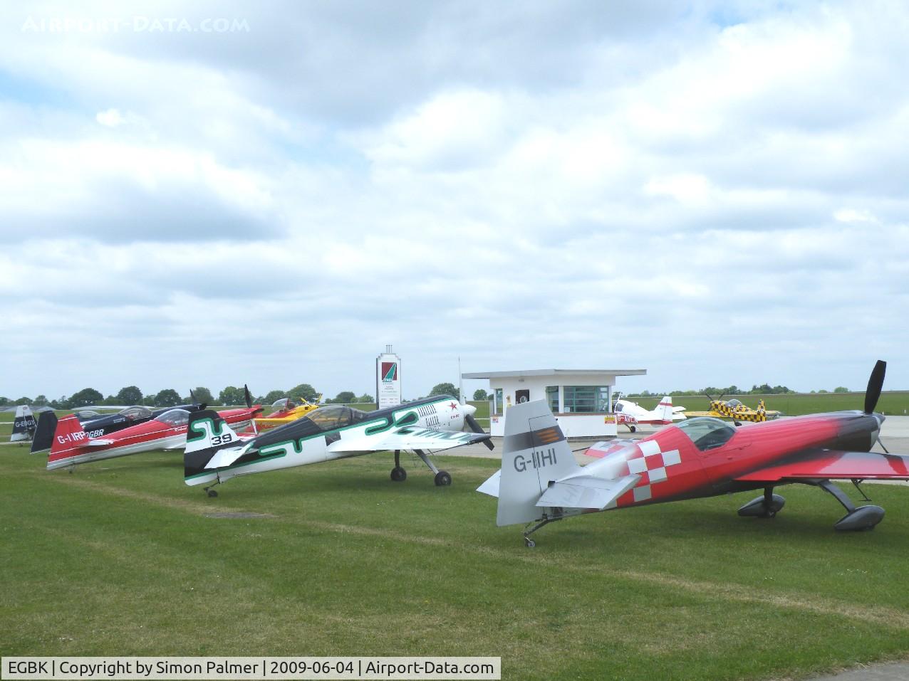 Sywell Aerodrome Airport, Northampton, England United Kingdom (EGBK) - Aerobatic aircraft at Sywell