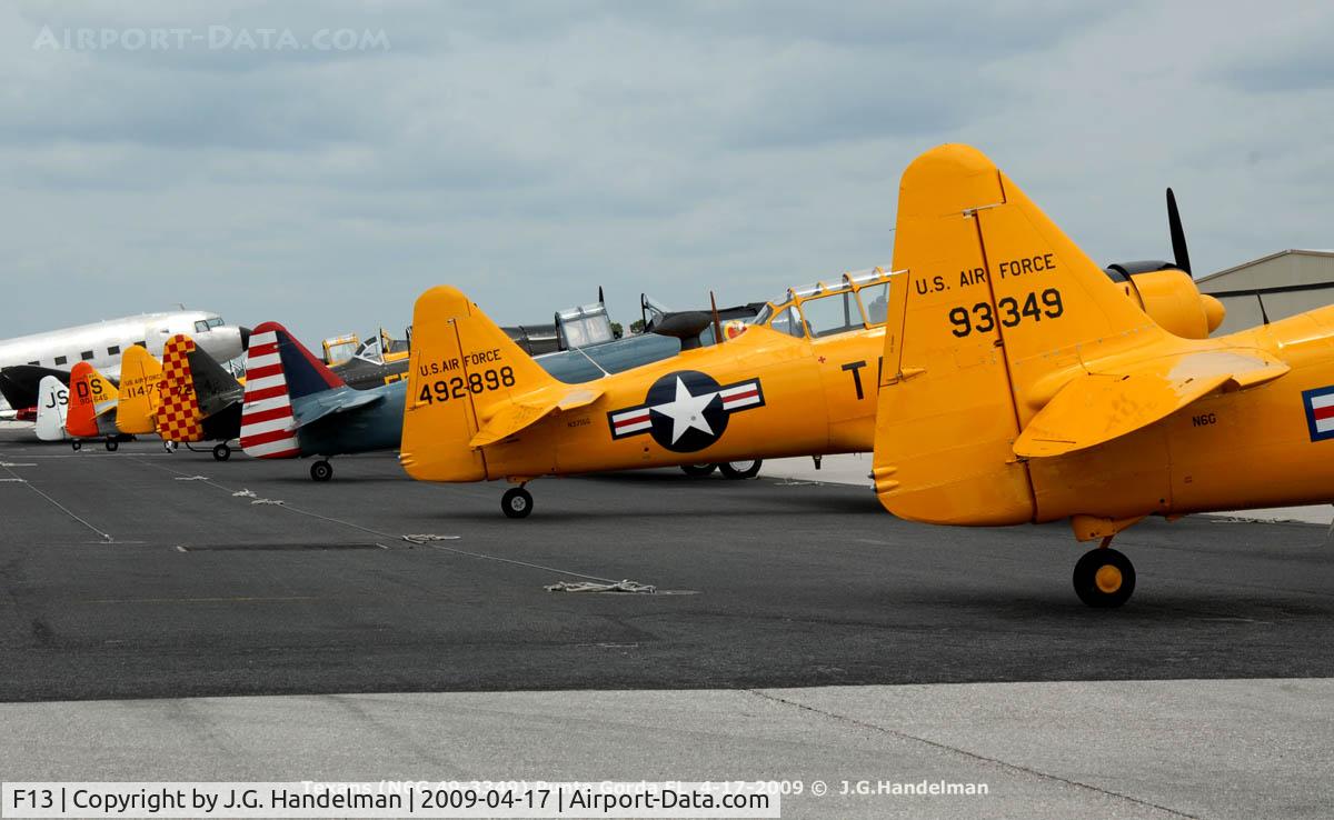 Shell Creek Airpark Airport (F13) - Texan tails at Punta Gorda